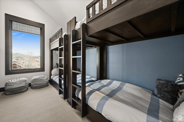 88 King Rd, Park City, UT 84060 - bedroom with carpet and lofted ceiling