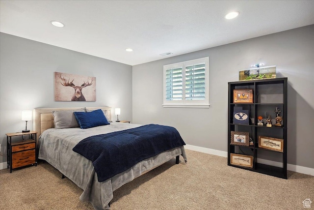 1380 Angel Crest Way, Kaysville, UT 84037 - bedroom featuring recessed lighting, light carpet, and baseboards