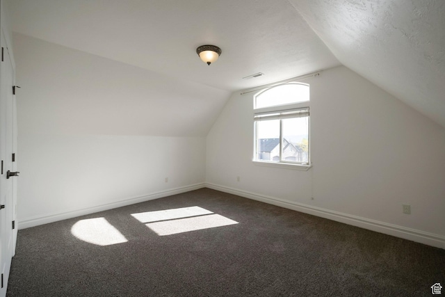 10252 S 3570 W, South Jordan, UT 84095 - bonus room featuring baseboards, visible vents, carpet floors, and vaulted ceiling