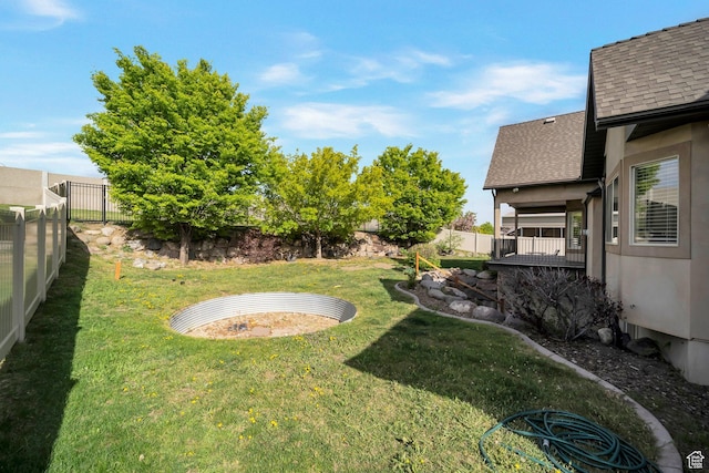 10252 S 3570 W, South Jordan, UT 84095 - view of yard featuring a fenced backyard
