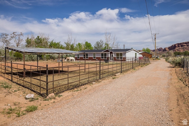 4147 S Spanish Valley Dr, Moab, UT 84532 - view of stable