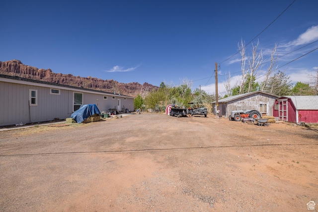 4147 S Spanish Valley Dr, Moab, UT 84532 - view of yard featuring an outdoor structure