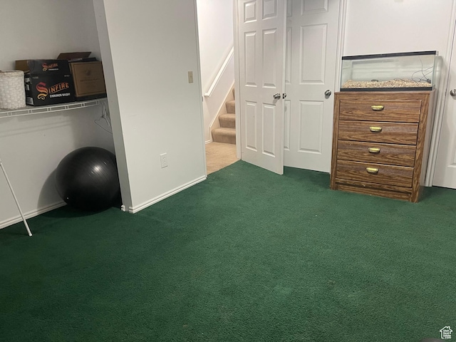 4616 S 3720 W, West Valley City, UT 84120 - unfurnished bedroom with baseboards and dark carpet