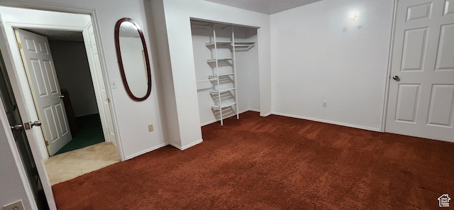 4616 S 3720 W, West Valley City, UT 84120 - unfurnished bedroom with carpet flooring, baseboards, and a closet