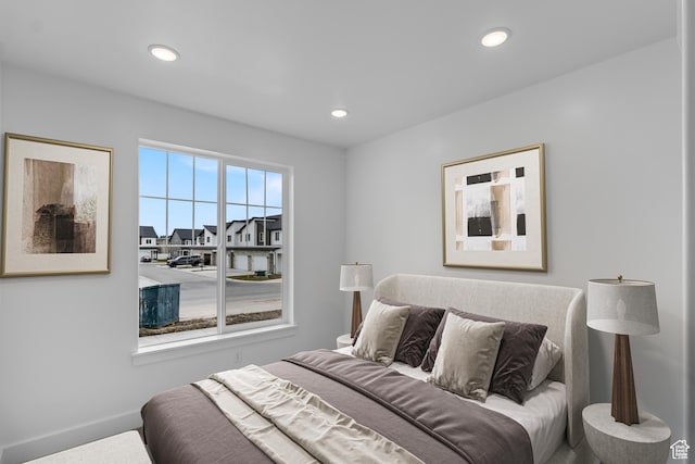 233 E 580 N, Providence, UT 84332 - bedroom featuring baseboards and recessed lighting