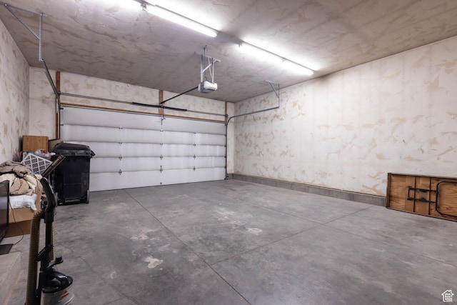 167 E 300 S, Salina, UT 84654 - garage with a garage door opener