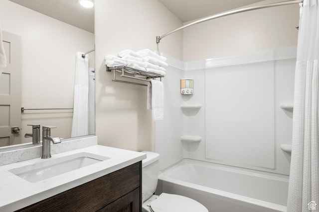 140 W 150 S Unit H29, Garden City, UT 84028 - full bathroom with toilet, shower / tub combo, and vanity