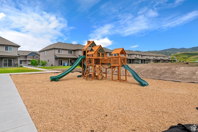 140 W 150 S Unit H29, Garden City, UT 84028 - community playground featuring a residential view and a mountain view
