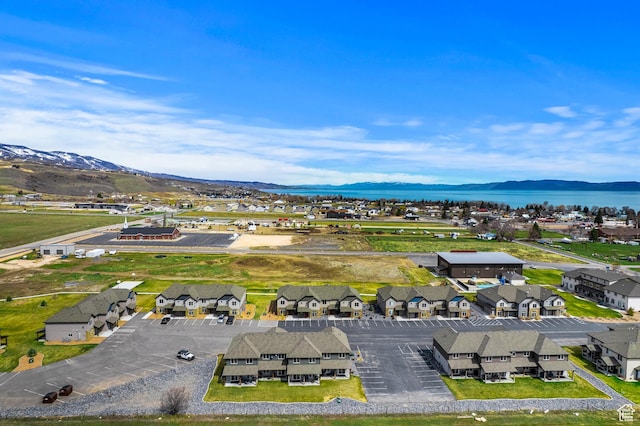 140 W 150 S Unit H29, Garden City, UT 84028 - aerial view featuring a residential view and a water and mountain view