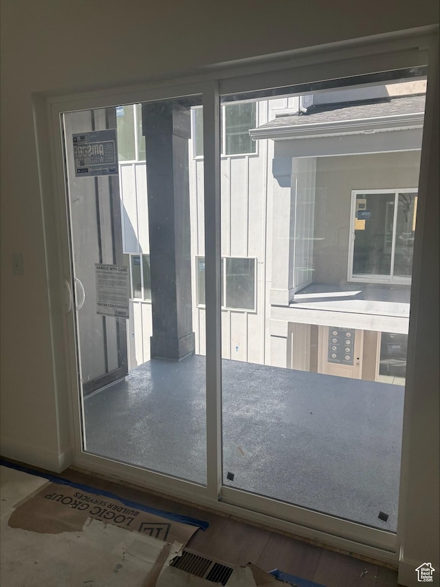 view of entryway