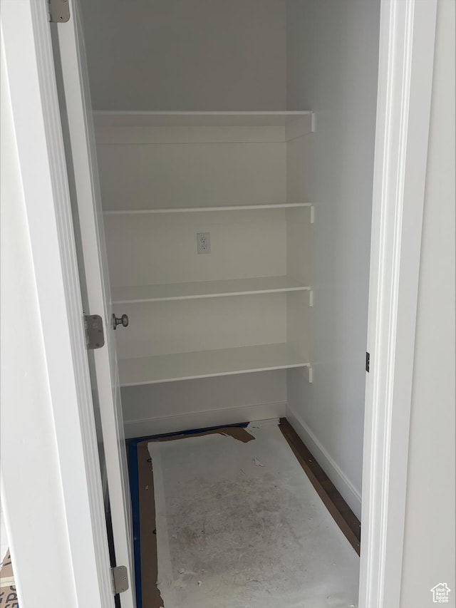 view of closet