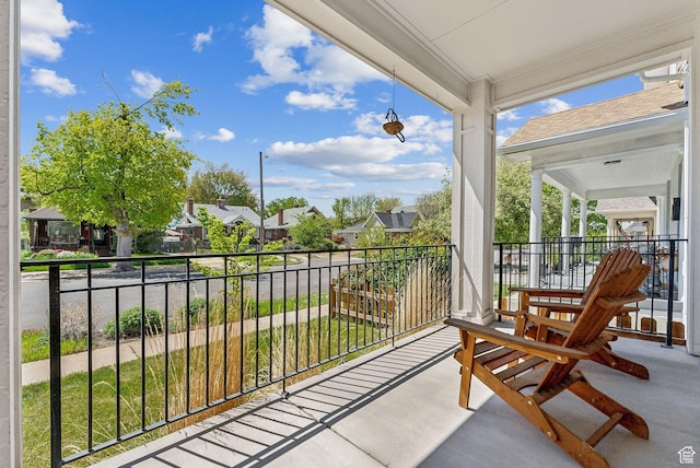 447 E Westminster Ave S, Salt Lake City, UT 84115 - balcony with a residential view