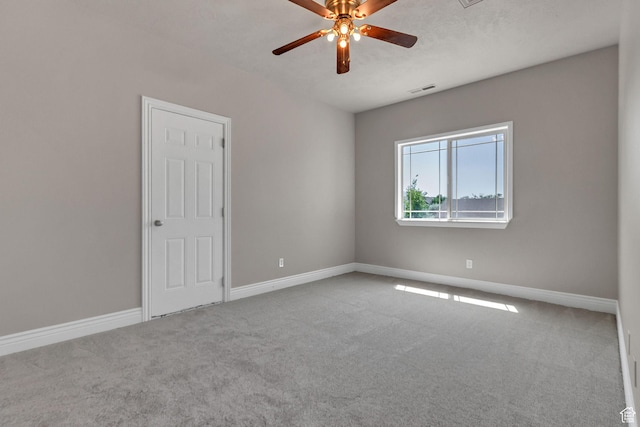6861 S Triumph Ln, West Jordan, UT 84084 - unfurnished room featuring ceiling fan, carpet flooring, and baseboards