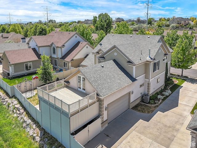 6861 S Triumph Ln, West Jordan, UT 84084 - aerial view of residential area