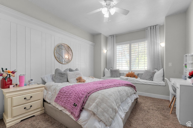 2277 W 900 N, Lehi, UT 84043 - carpeted bedroom with a ceiling fan