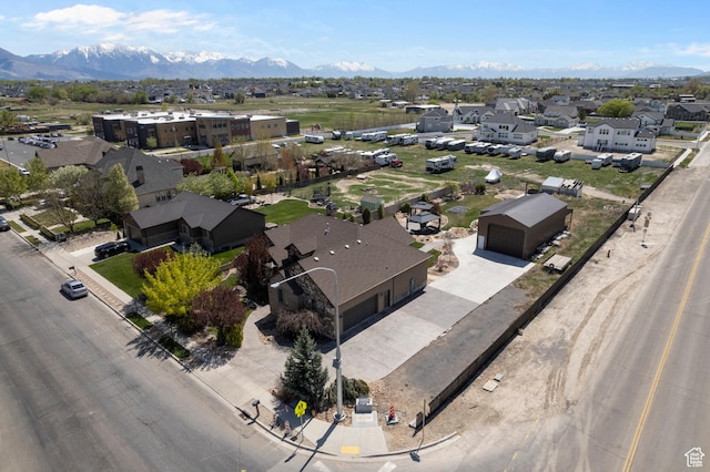 2277 W 900 N, Lehi, UT 84043 - drone / aerial view featuring a residential view and a mountain view