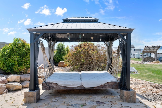 2277 W 900 N, Lehi, UT 84043 - view of patio / terrace featuring a gazebo