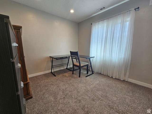 1013 W 90 S, Spanish Fork, UT 84660 - carpeted home office featuring baseboards and recessed lighting
