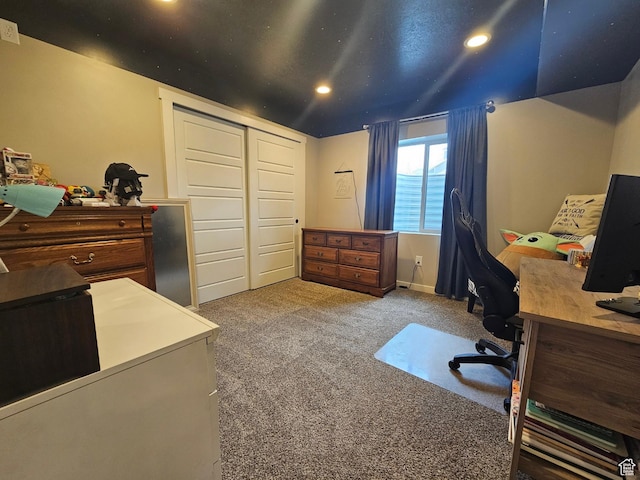 1013 W 90 S, Spanish Fork, UT 84660 - carpeted office with recessed lighting