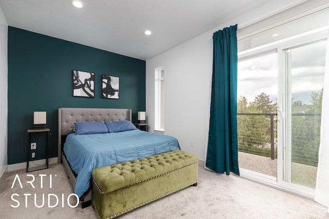 442 E Depot St Unit 107, Clearfield, UT 84015 - bedroom with recessed lighting and carpet