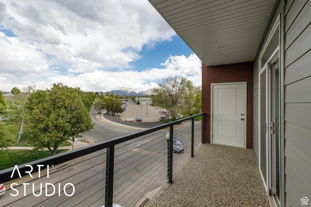 442 E Depot St Unit 107, Clearfield, UT 84015 - balcony featuring a mountain view