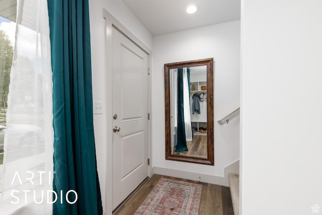 442 E Depot St Unit 107, Clearfield, UT 84015 - entryway featuring recessed lighting and wood finished floors