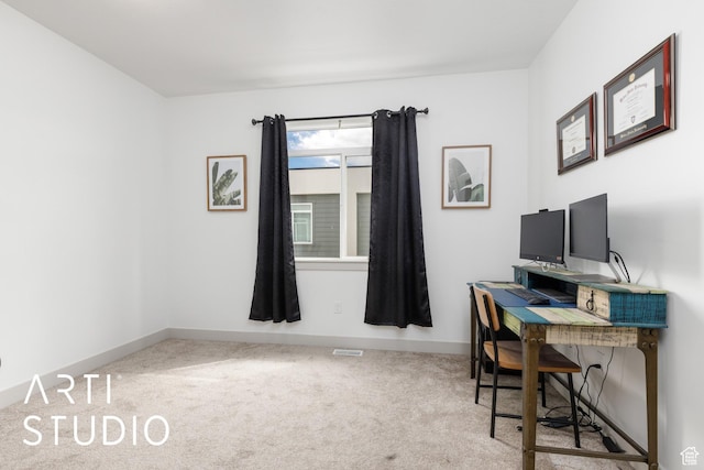 442 E Depot St Unit 107, Clearfield, UT 84015 - carpeted home office with visible vents and baseboards