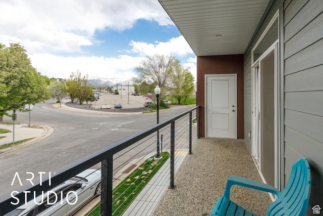 442 E Depot St Unit 107, Clearfield, UT 84015 - balcony with a mountain view