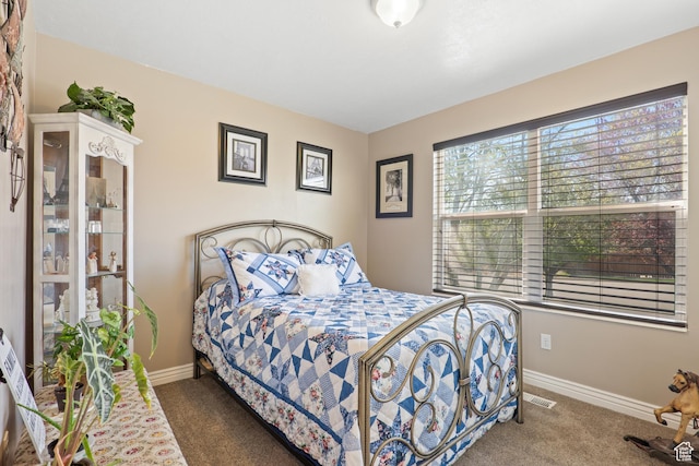 5036 W Cedar Point Peak Dr, Riverton, UT 84096 - carpeted bedroom featuring baseboards and visible vents
