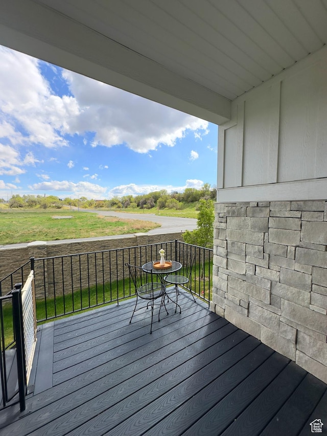 2743 W Lacewood Dr S, Taylorsville, UT 84129 - view of wooden deck