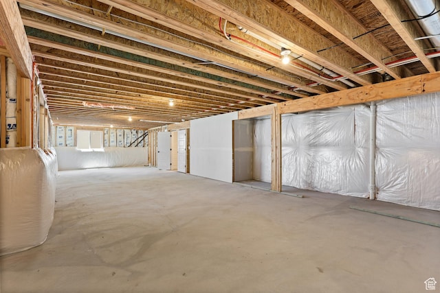 1107 S 4475 W, West Point, UT 84015 - view of unfinished basement