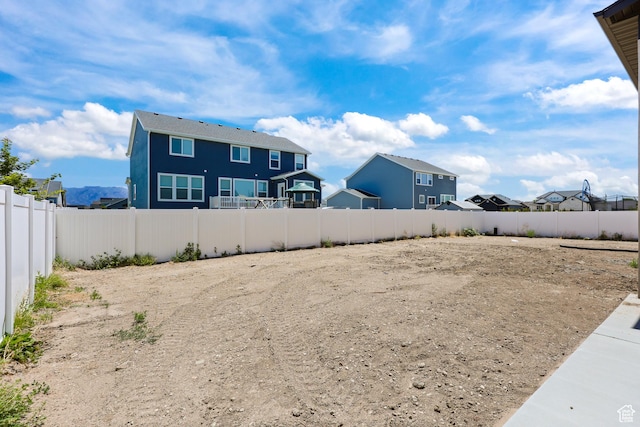 1107 S 4475 W, West Point, UT 84015 - fenced backyard with a residential view