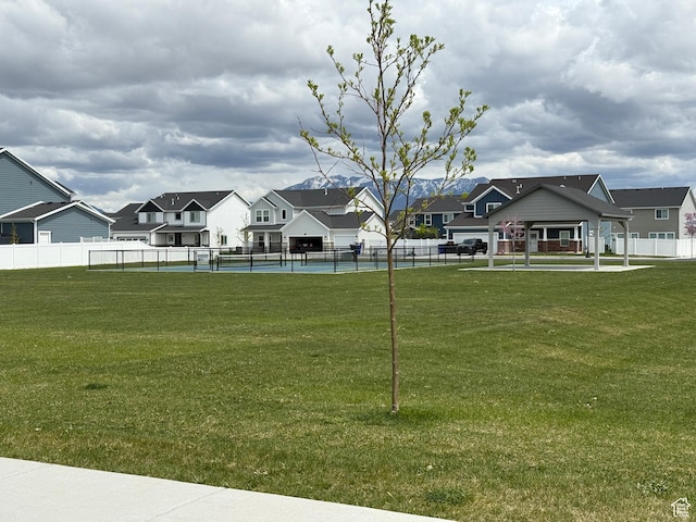 1107 S 4475 W, West Point, UT 84015 - view of yard featuring a residential view