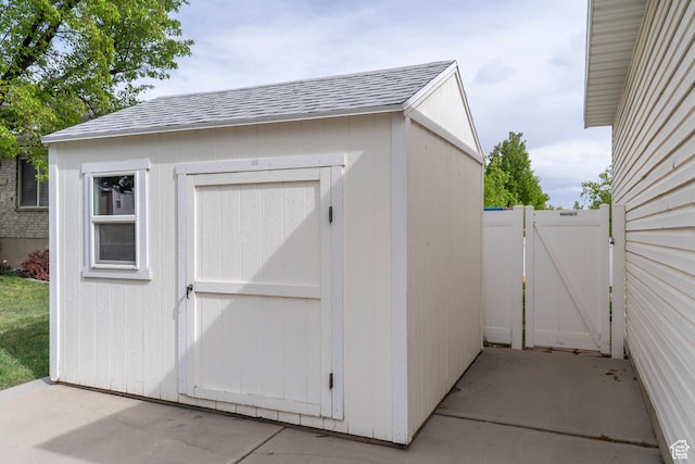 1608 W 8470 S, West Jordan, UT 84088 - view of shed with a gate