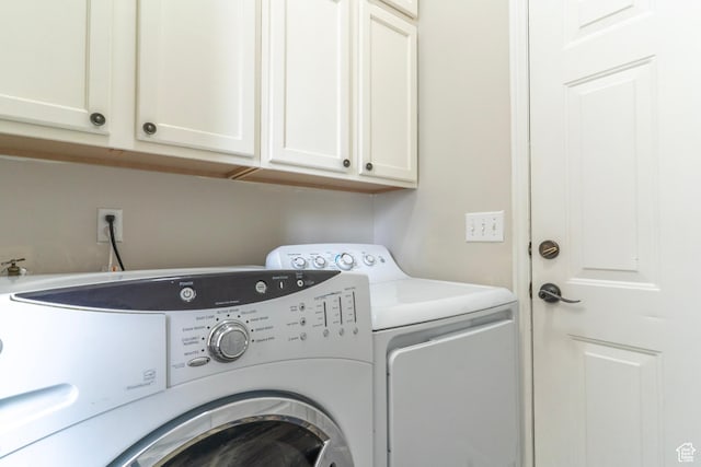 1608 W 8470 S, West Jordan, UT 84088 - laundry area featuring washing machine and dryer and cabinet space
