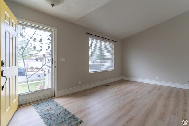 1608 W 8470 S, West Jordan, UT 84088 - interior space featuring visible vents, baseboards, light wood-style floors, and plenty of natural light