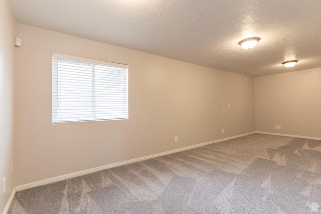1608 W 8470 S, West Jordan, UT 84088 - carpeted spare room featuring a textured ceiling and baseboards