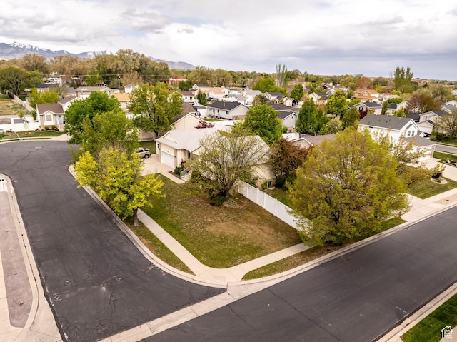 1608 W 8470 S, West Jordan, UT 84088 - bird's eye view featuring a residential view and a mountain view