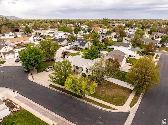 1608 W 8470 S, West Jordan, UT 84088 - birds eye view of property featuring a residential view