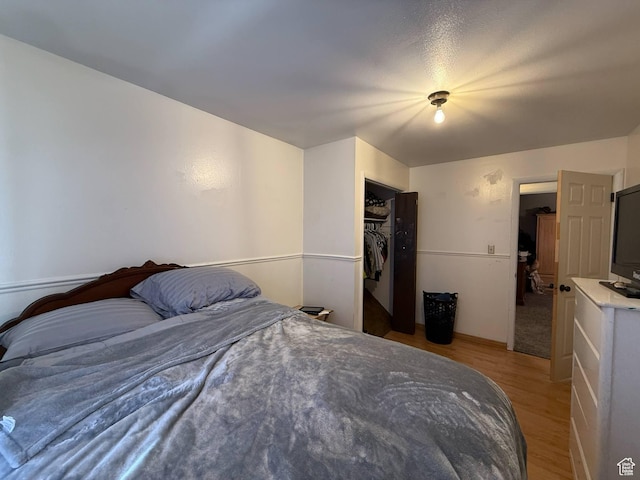 35 E 970 N, Castle Dale, UT 84513 - bedroom featuring a closet and light wood-style flooring