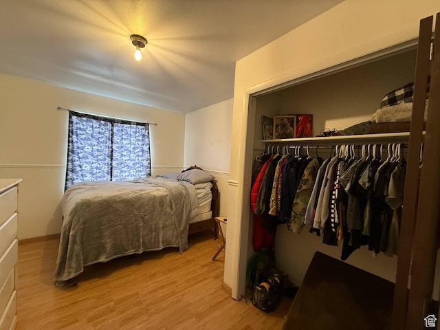 35 E 970 N, Castle Dale, UT 84513 - bedroom featuring light wood finished floors and a closet