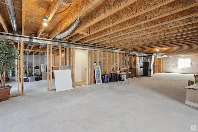3339 W 650 N, Layton, UT 84041 - unfinished basement featuring heating unit