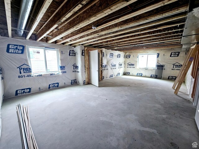 2814 W 2705 N Unit 89, Plain City, UT 84404 - basement with plenty of natural light