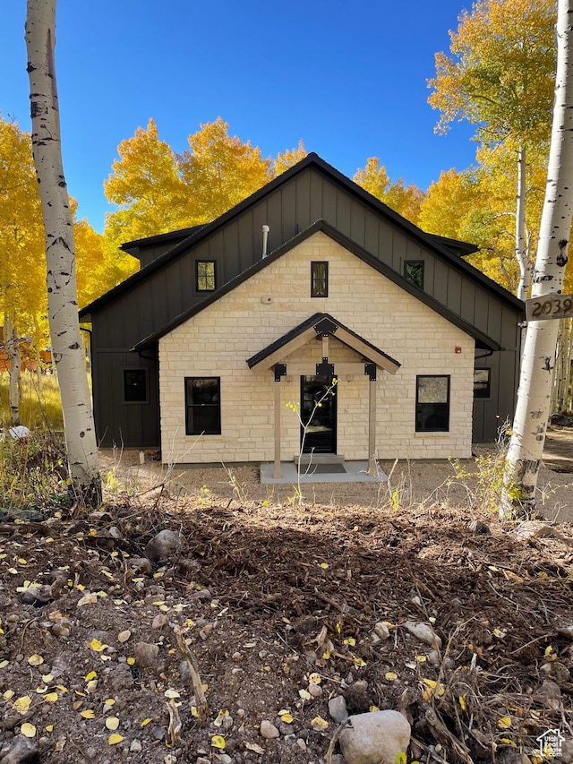 4460 Fawn Way Unit 2039, Heber City, UT 84032 - bungalow-style house with board and batten siding and stone siding