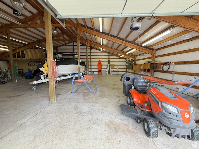 1705 S Bear Lake Blvd, Garden City, UT 84028 - garage featuring a garage door opener