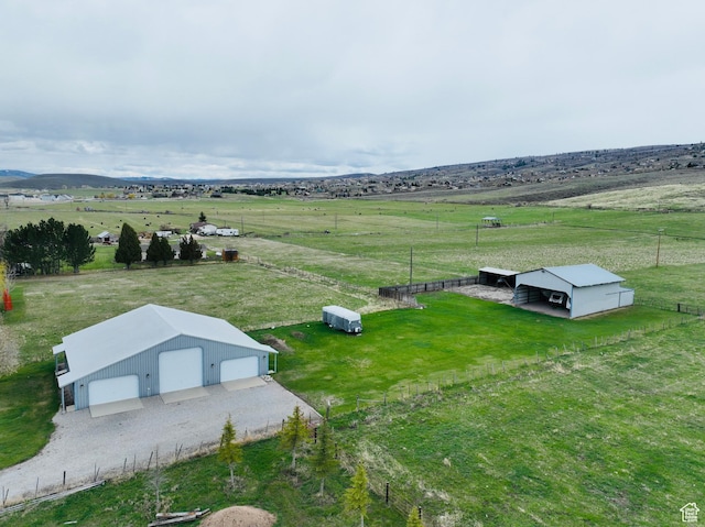 1705 S Bear Lake Blvd, Garden City, UT 84028 - bird's eye view featuring a rural view