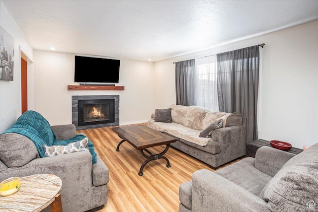 33 S Benchview Dr E, Tooele, UT 84074 - living room with wood finished floors and a fireplace
