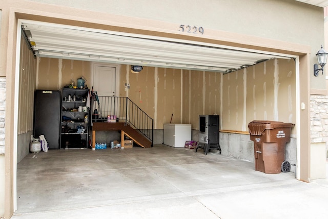 5229 W Armada Way, Herriman, UT 84096 - garage with fridge