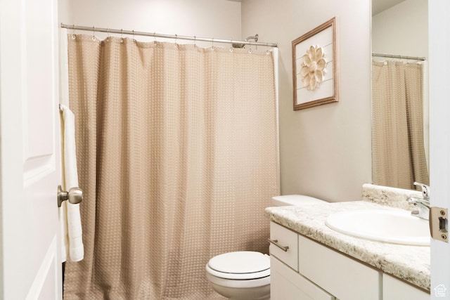 5229 W Armada Way, Herriman, UT 84096 - full bath featuring vanity, a shower with shower curtain, and toilet