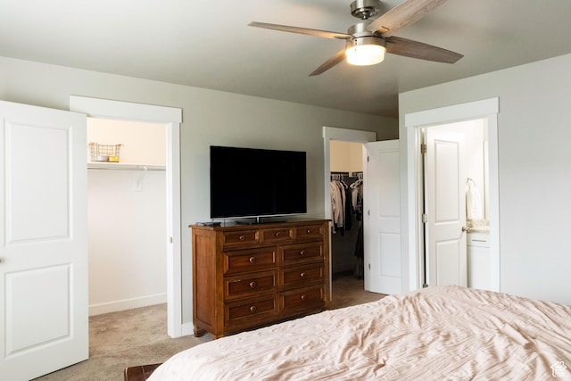 5229 W Armada Way, Herriman, UT 84096 - bedroom featuring carpet flooring, baseboards, a spacious closet, and a closet